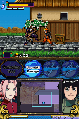 Naruto Shippuden: Ninja Council 4 screenshot 3 for Nintendo DS